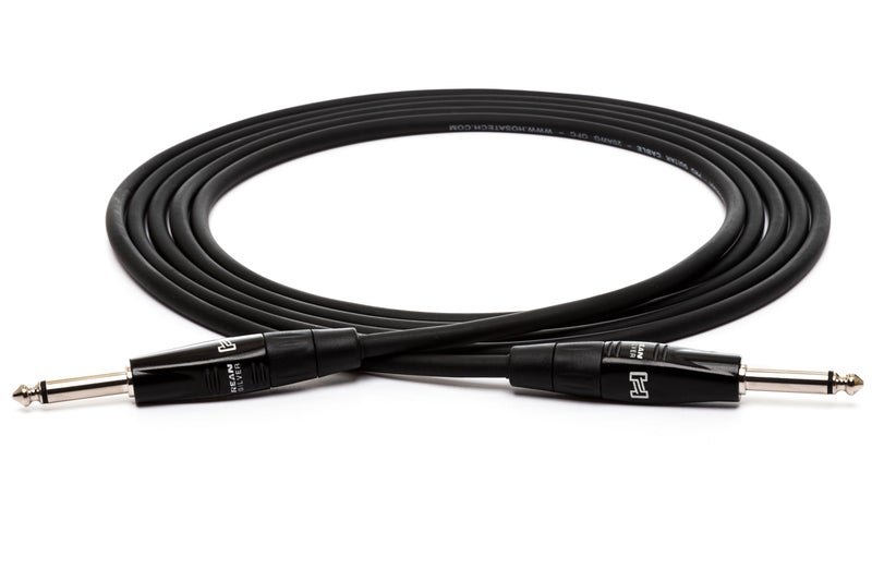 Hosa كابل جيتار محترف Hosa HGTR-020R REAN مستقيم إلى زاوية يمين، 20 قدم - Image 1